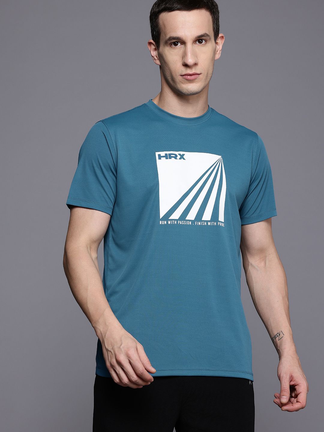 HRX by Hrithik Roshan Printed Running T-shirt