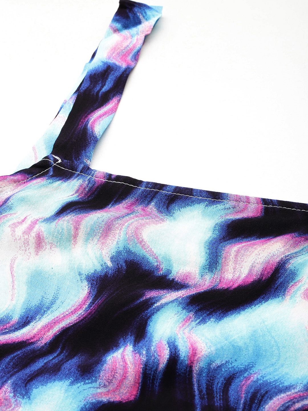 DressBerry Dyed Effect Top With Skirt