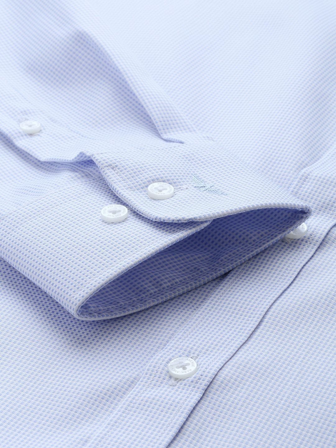 Park Avenue Men Slim Fit Micro Ditsy Print Work Formal Shirt