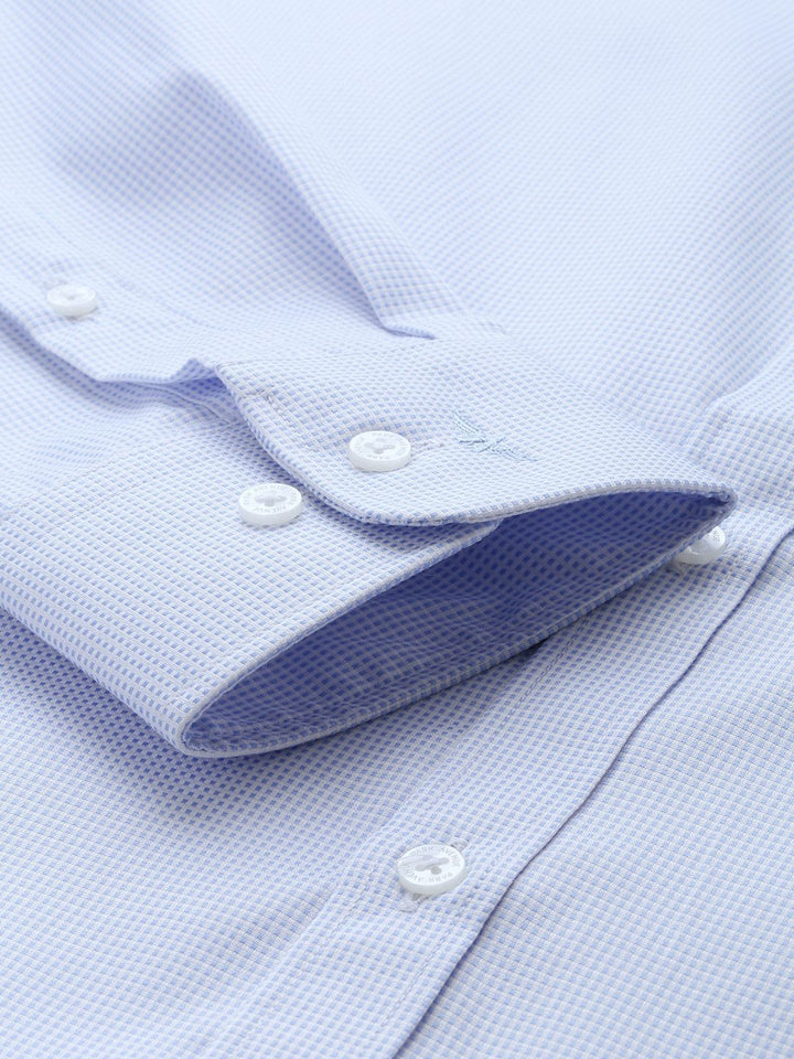 Park Avenue Men Slim Fit Micro Ditsy Print Work Formal Shirt