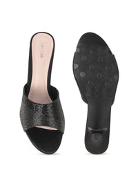 Mochi Embellished Slim Heel Sandals