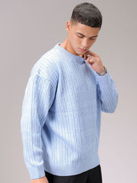 The Indian Garage Co Men Cable Knit Cardigan