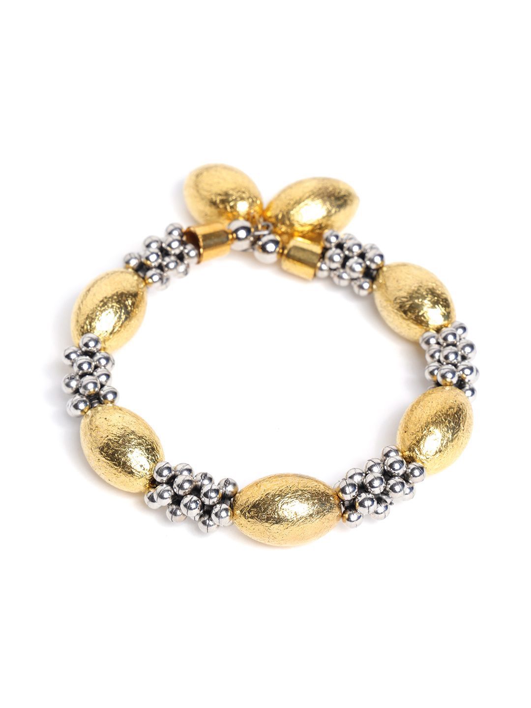 PANASH Women Brass Gold-Plated Charm Bracelet