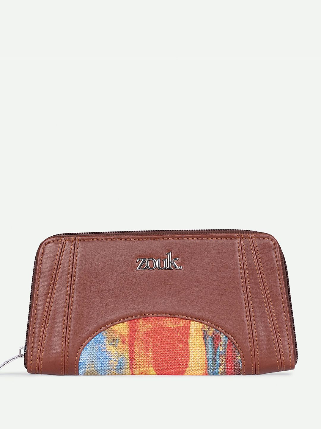 ZOUK Women Zipper Wallet Abstract Amaze