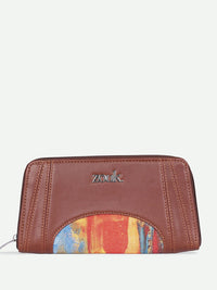 ZOUK Women Zipper Wallet Abstract Amaze