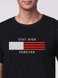 ADRO Men Graphic Printed Round Neck T-shirt