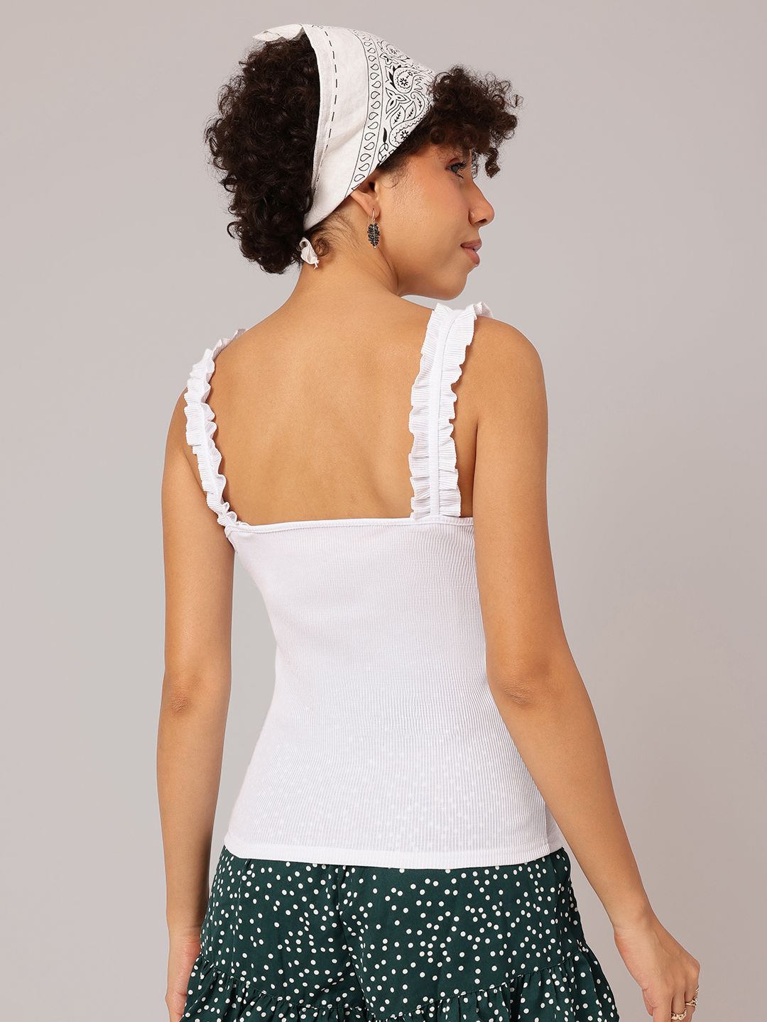 DressBerry Girly Glamorama Ribbed Top