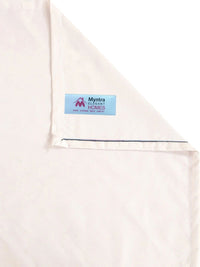 Myntra Elegant Homes Cream-Coloured 400 TC King Bedsheet with 2 Pillow Covers