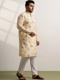 SOJANYA PLUS Motif Etnik Lelaki Bercetak Kurta