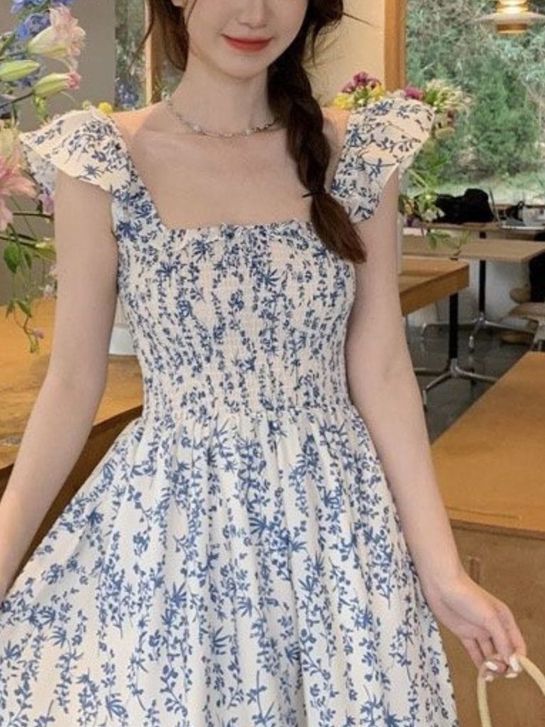DressBerry Women Floral Printed Fit & Flare Maxi Dress