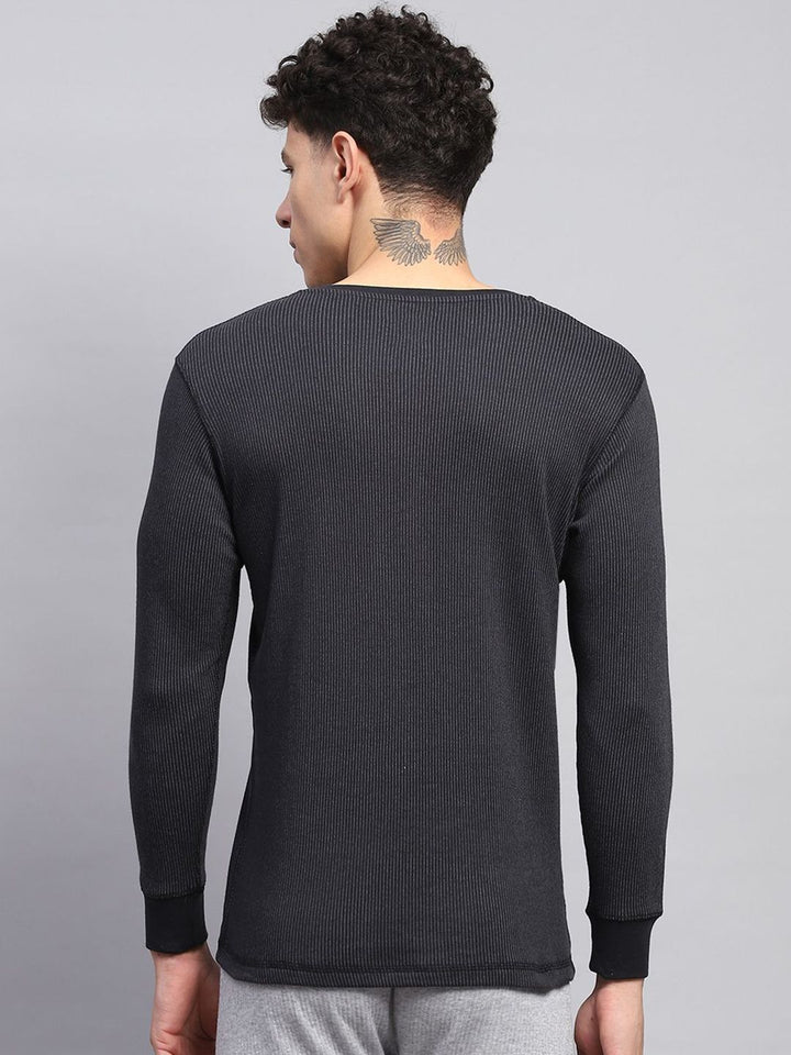 Monte Carlo Men Ribbed Cotton Thermal Vest