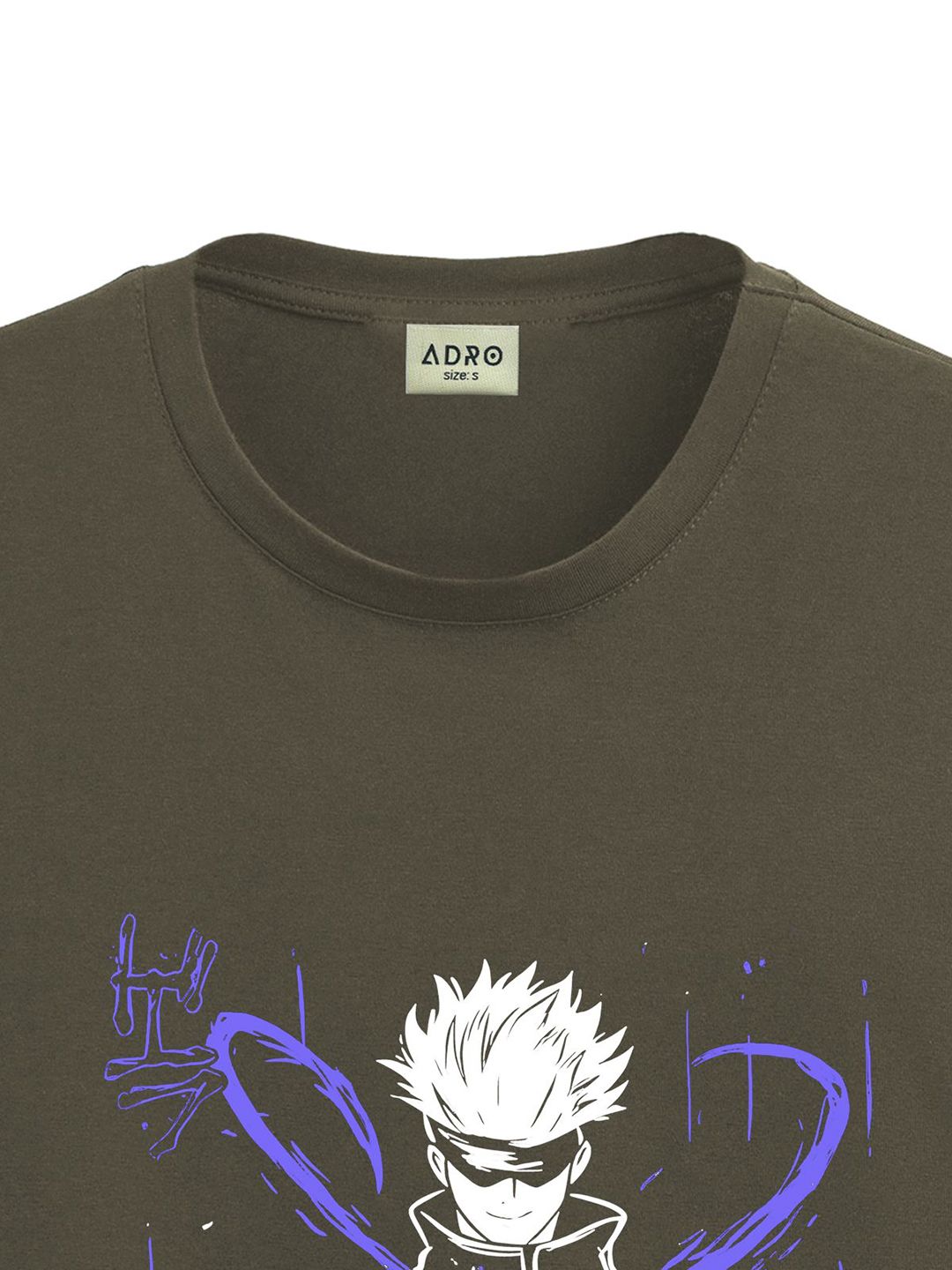 ADRO Men Graphic Printed Graphic Print Others Round Neck Cotton Tshirt