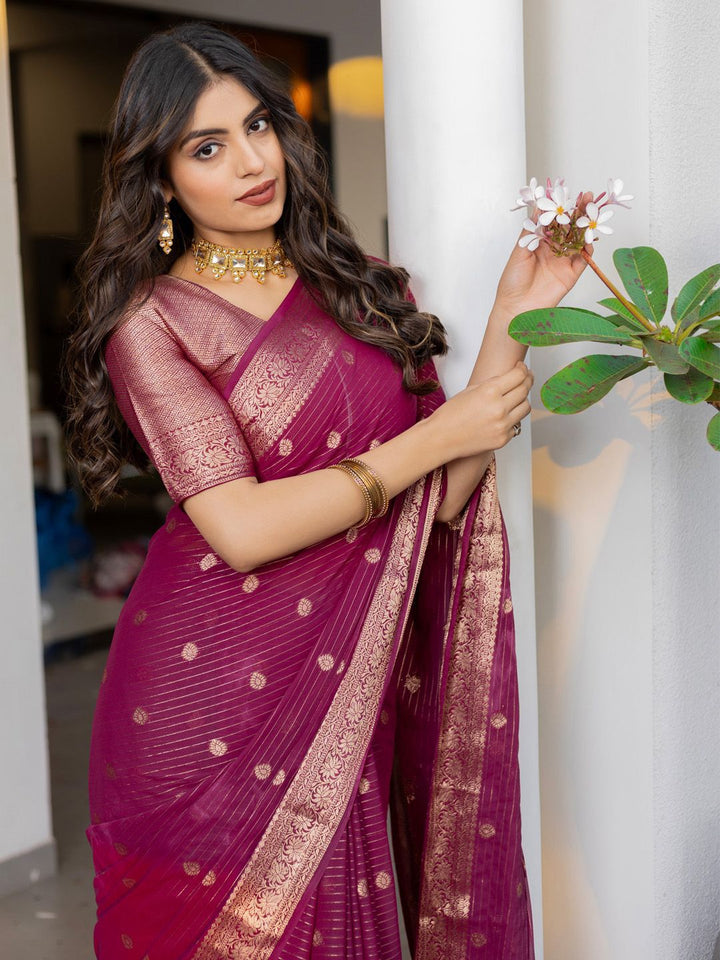 Saree mall Woven Design Zari Banarasi Sarees