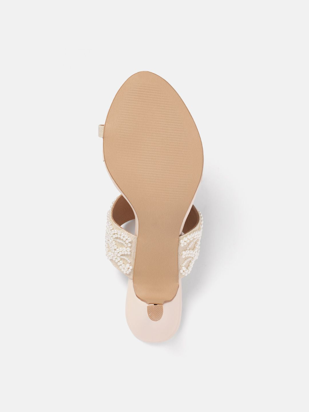 House of Pataudi Ethnic Embellished Kitten Heels