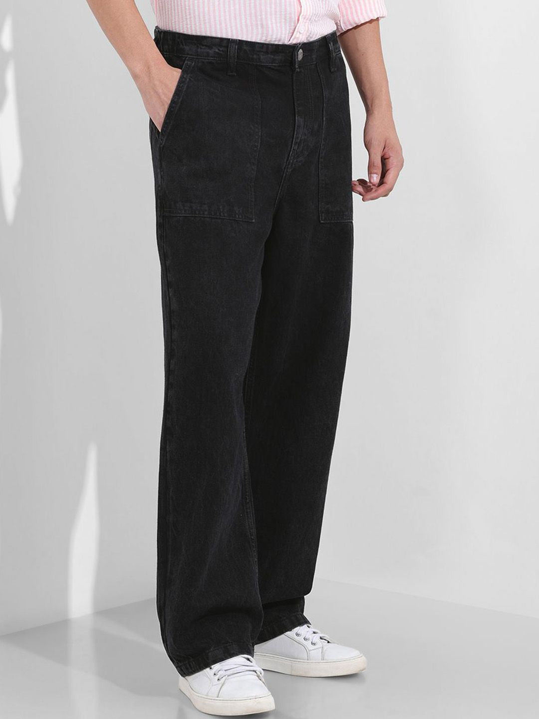 The Indian Garage Co Men Relaxed Fit Mid-Rise Non Stretchable Jeans