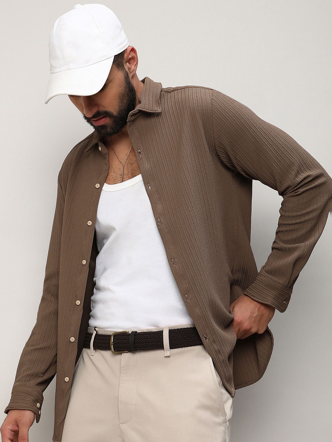 Campus Sutra Men Comfort Regular Fit Casual Shirt