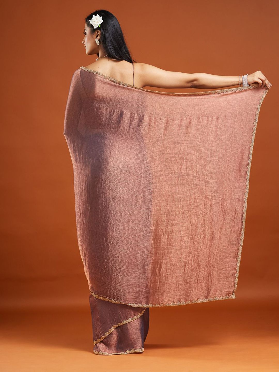 kasee Saree Manik dan Batu Berhias