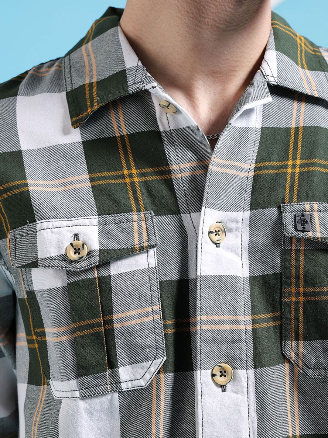 The Indian Garage Co Checked Casual Shirt