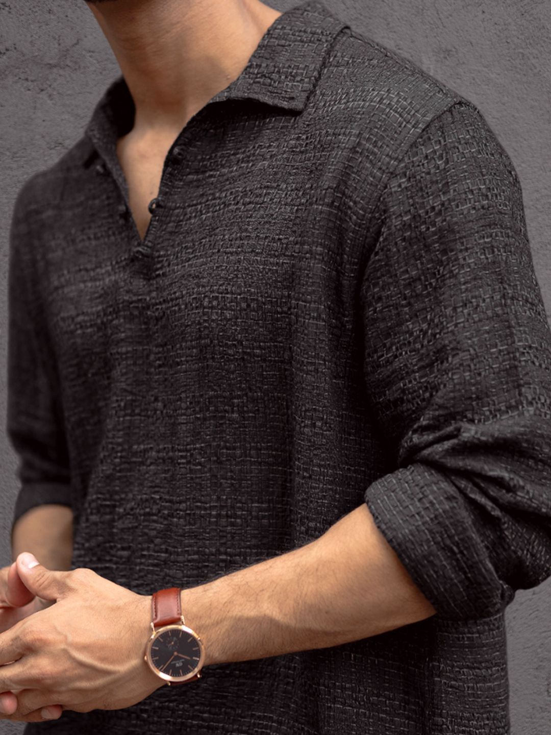 Powerlook Men Opaque Casual Shirt
