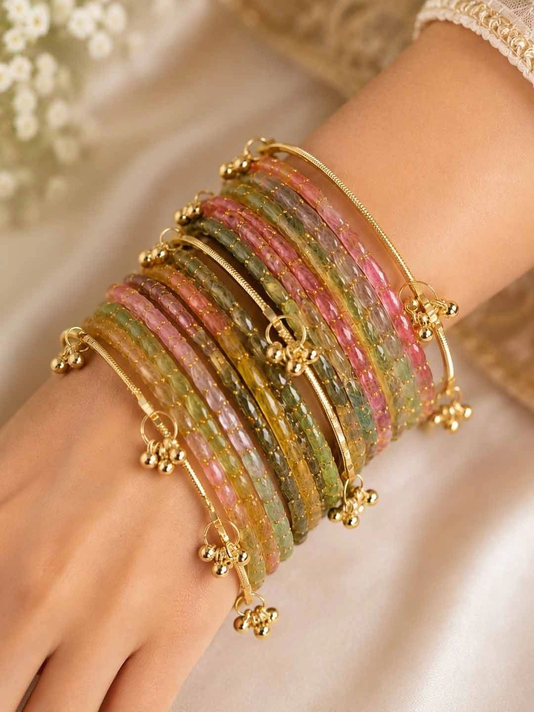 PANASH Gold-Plated Bangle
