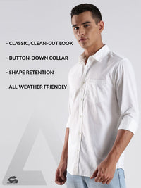 Baju Kasual Kapas Spread Collar Standard ADRO