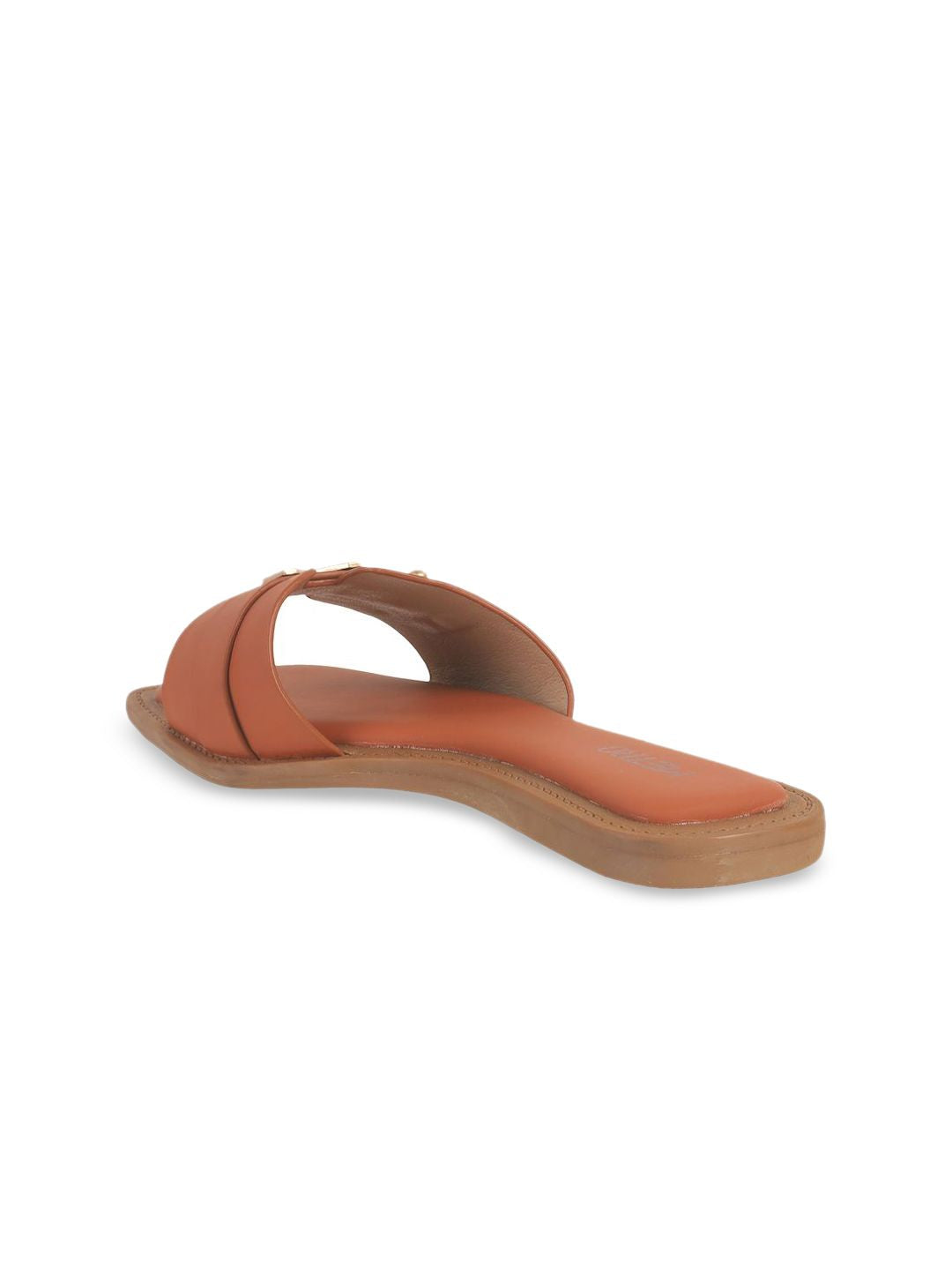 Metro Women Embellished Open Toe Flats