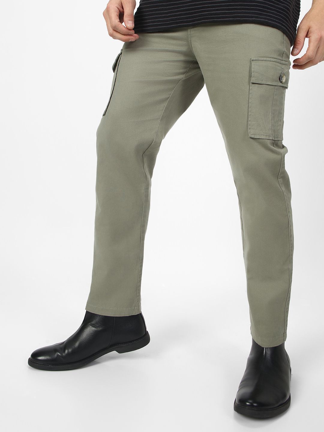 Urbano Fashion Men Regular Fit Stretchable Cargo Trouser