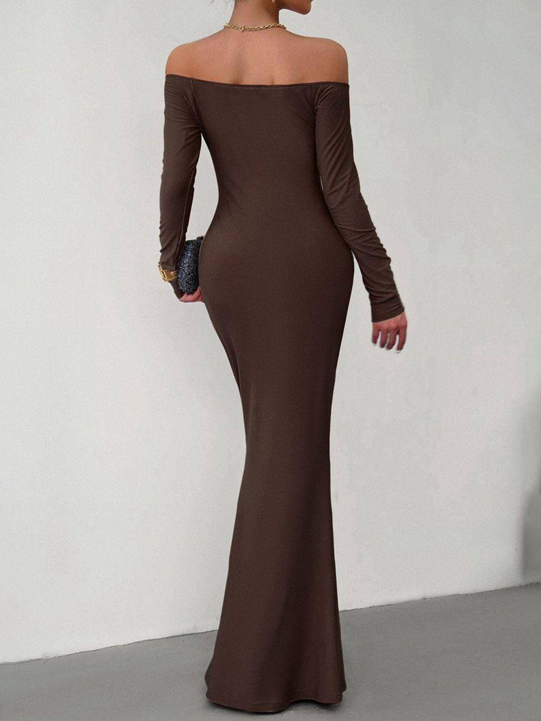 all about you Off-Shoulder Maxi Dress