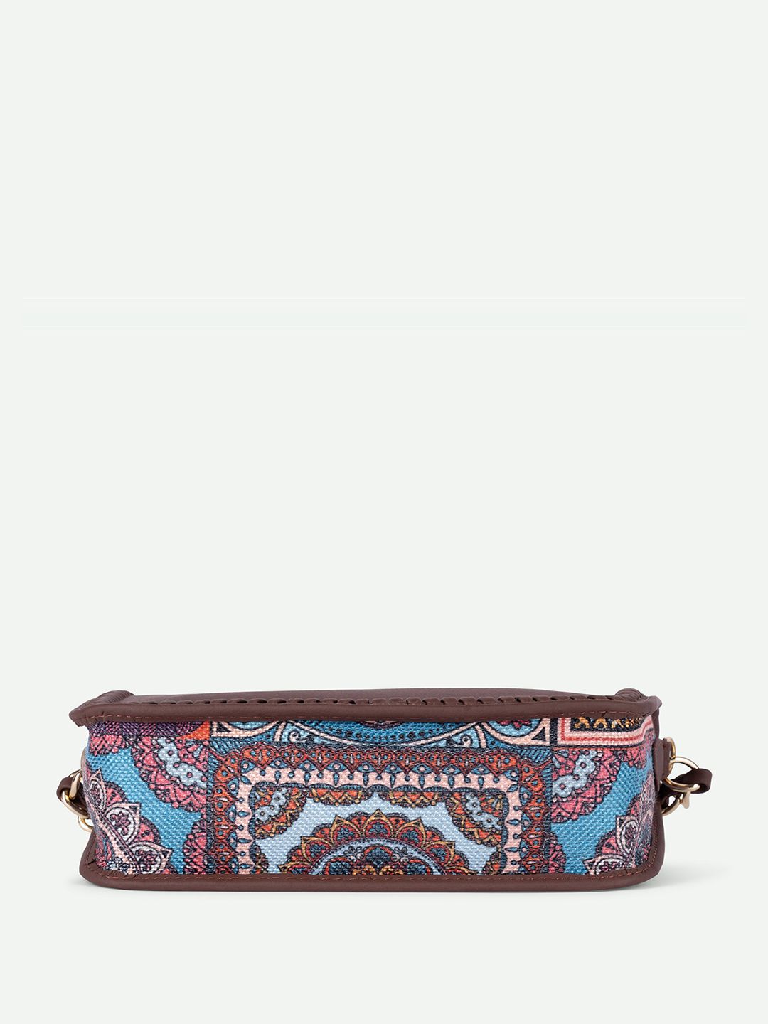 ZOUK Mandala Printed Baguette Handheld Bag