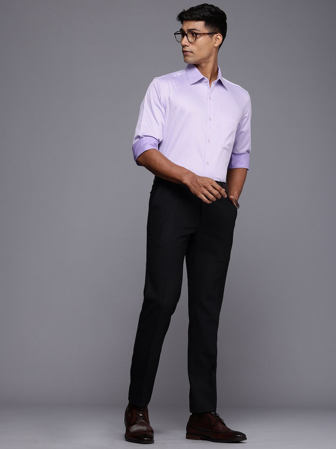 Raymond Pure Cotton Standard Fit Formal Shirt