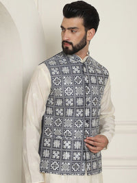 SOJANYA Jaket Nehru Sulam Lelaki