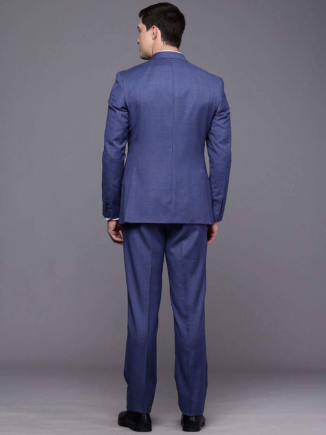 Raymond Self Design Contemporary Fit 2 Piece Formal Suit
