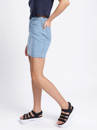 DressBerry Elevated Essentials Denim Pencil Mini Skirt