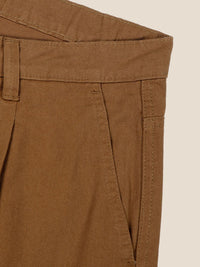 Thomas Scott Men Smart Straight Fit Easy Wash Pure Cotton Trousers