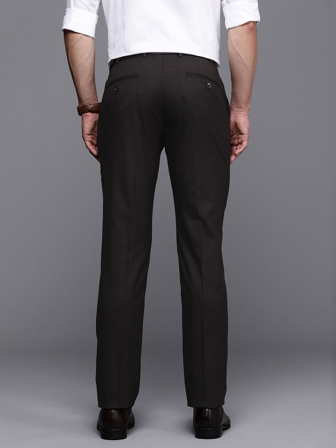 Raymond Men Slim Fit Formal Trousers