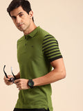 Being Human Pure Cotton Polo Collar T-shirt