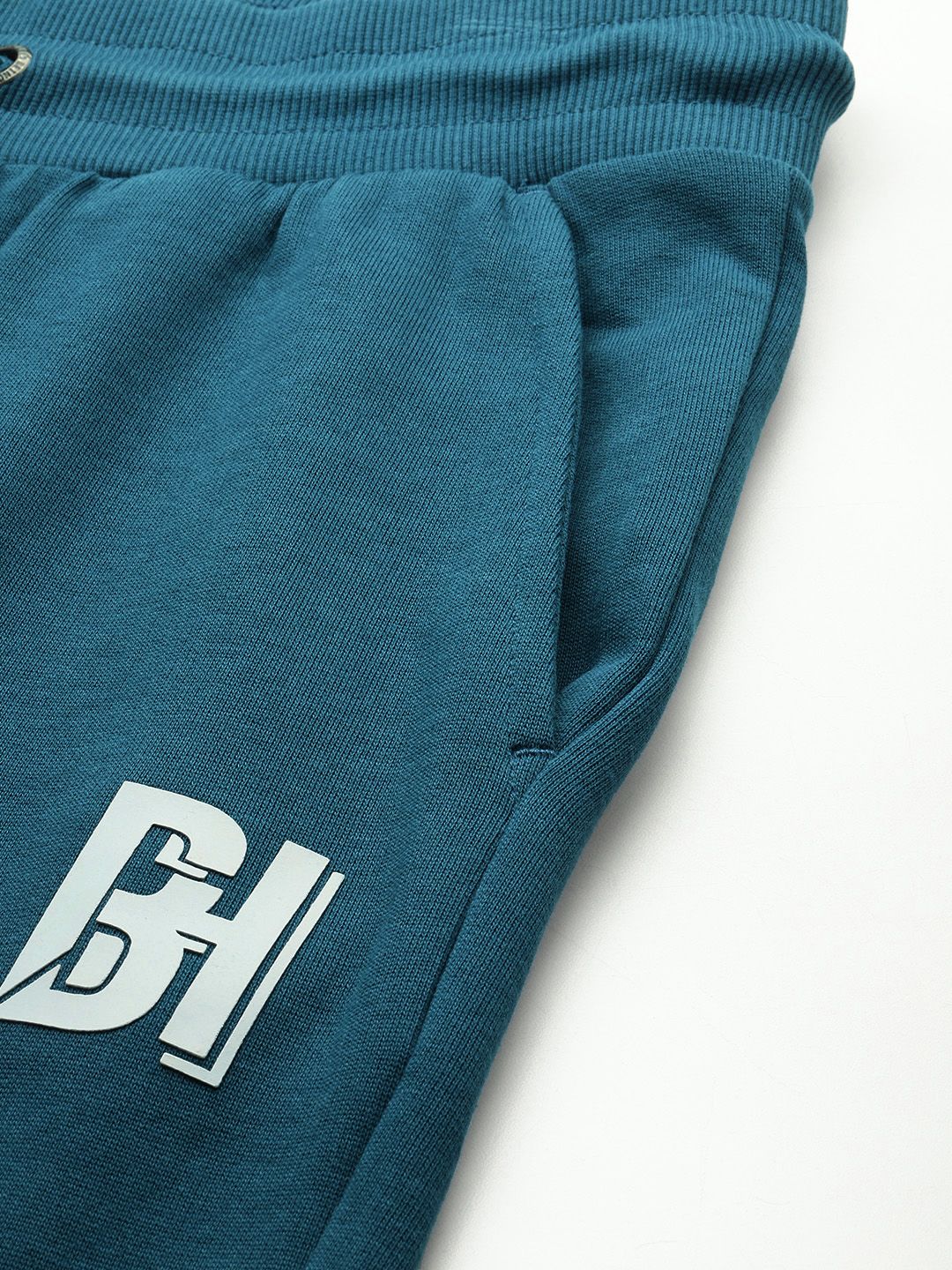 Being Human Men Pure Cotton Striped Joggers