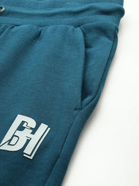 Being Human Men Pure Cotton Striped Joggers