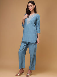 Bani Women Ethnic Motifs Embroidered Tunic & Trouser