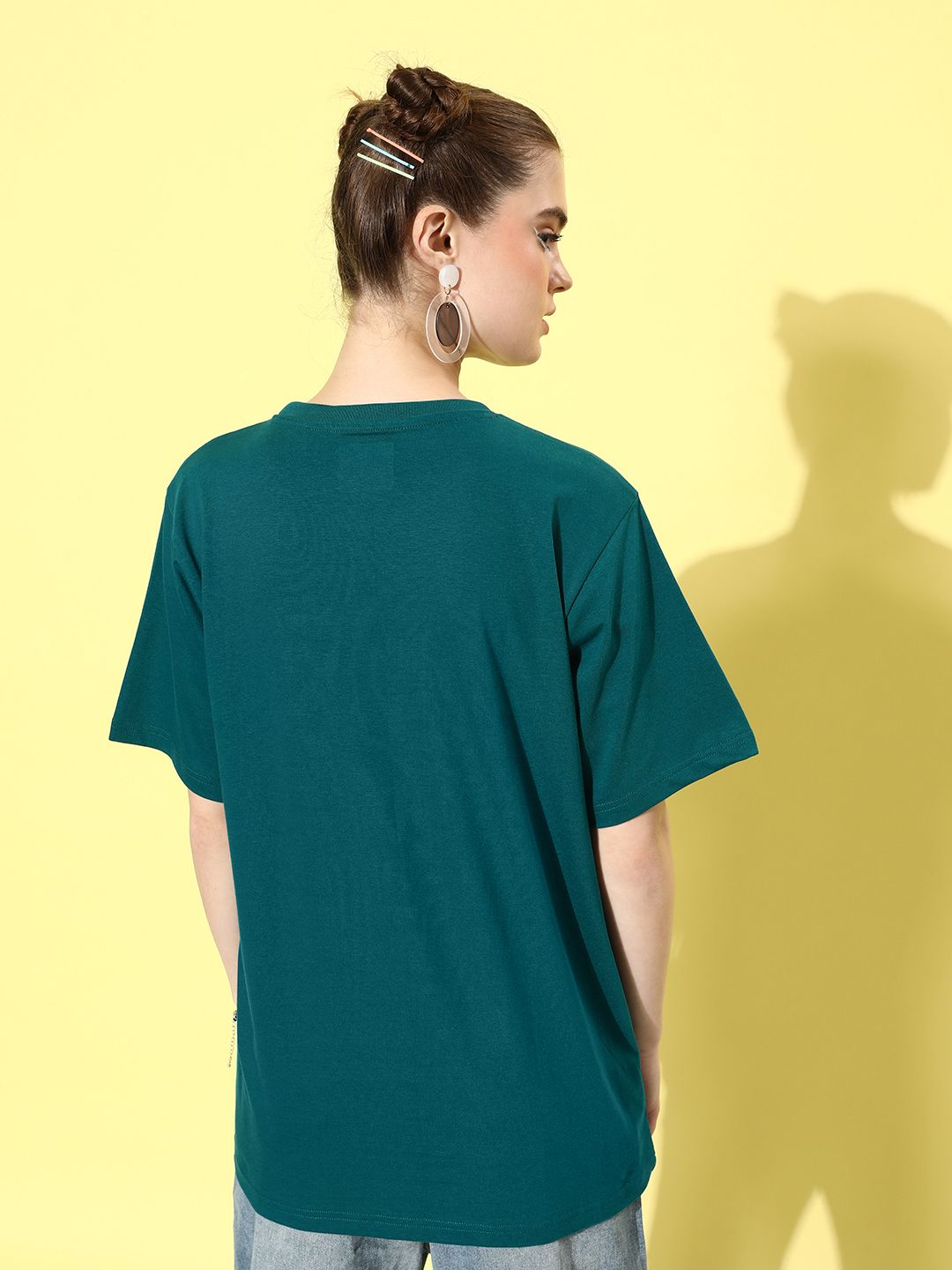 DILLINGER Women Graphic Printed Oversize T-shirt