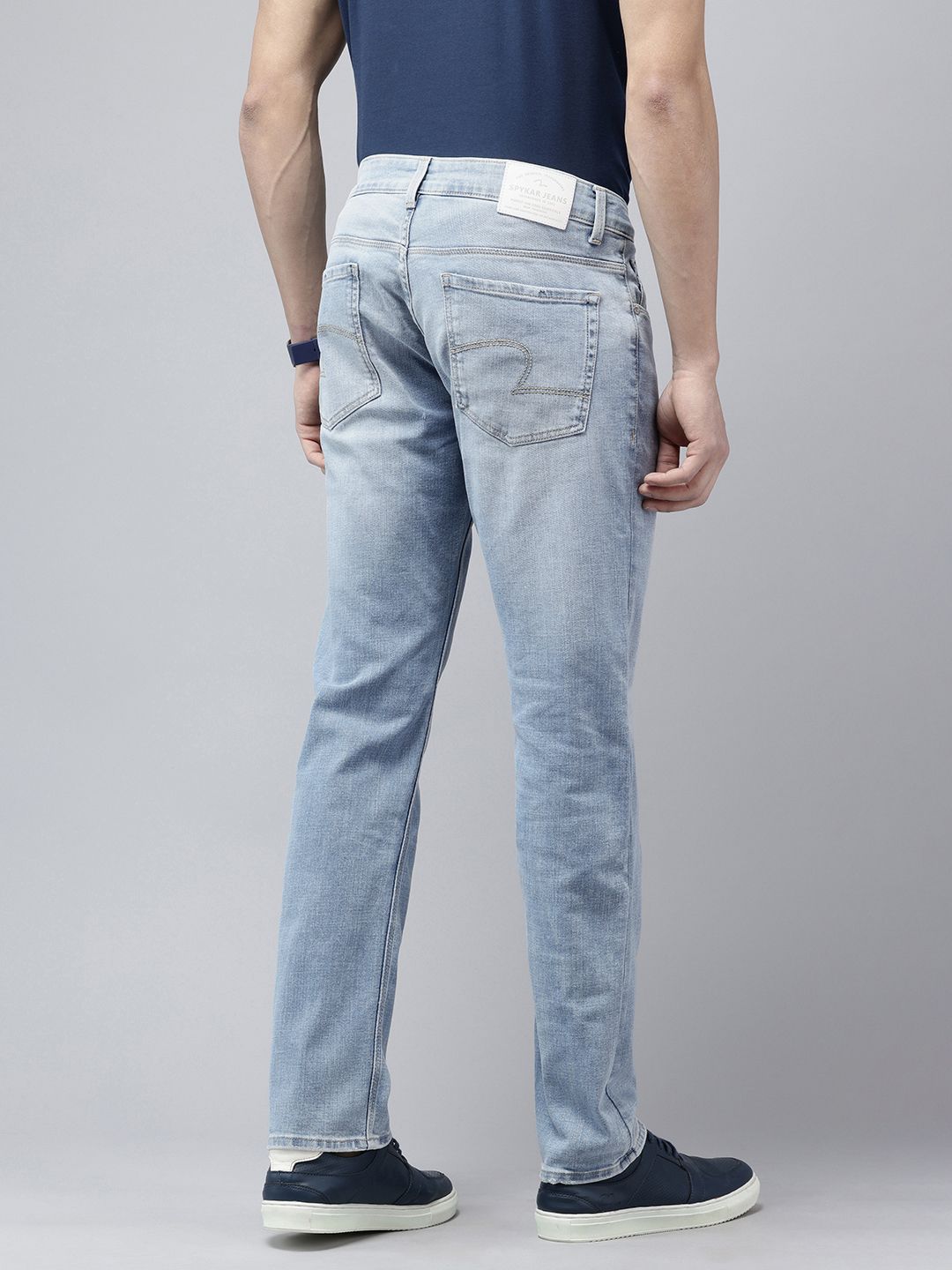 SPYKAR Men Rover Fit Light Fade Stretchable Jeans
