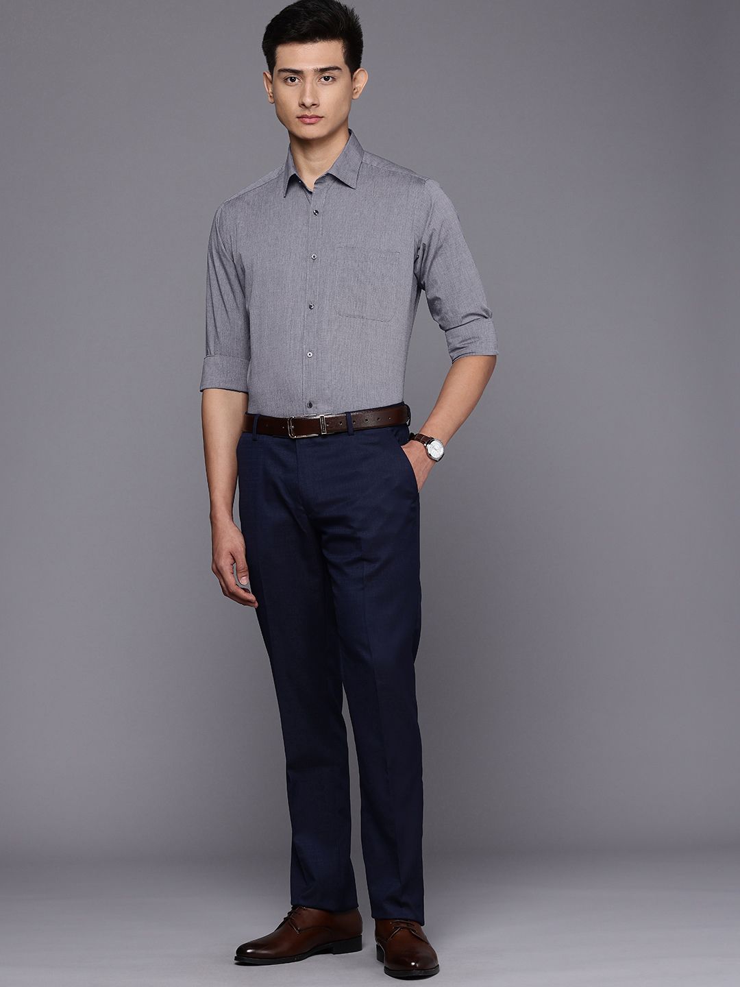Raymond Slim Fit Pure Cotton Formal Shirt