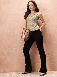 all about you Cotton Wrap Top