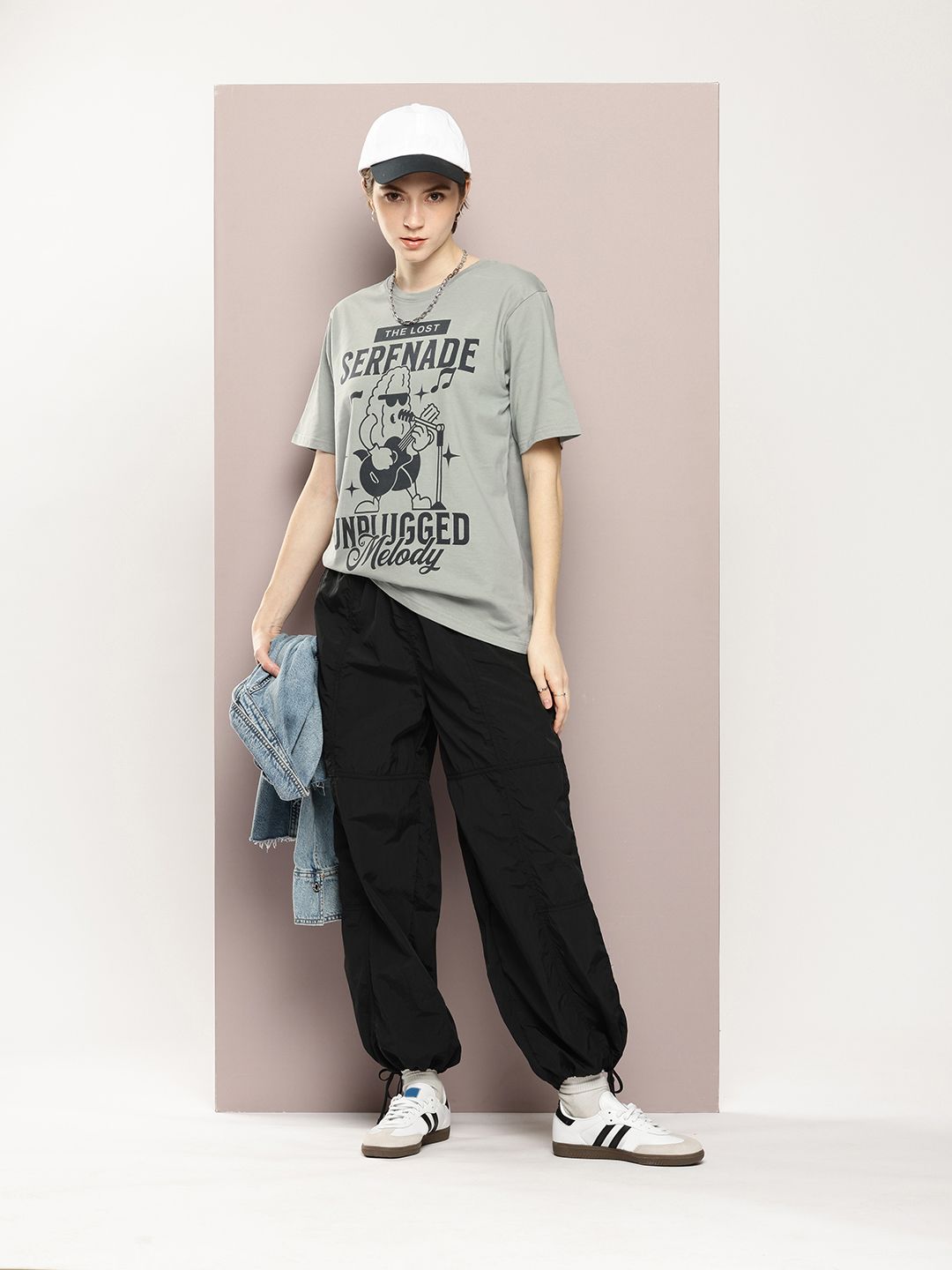 DILLINGER Graphic Printed Drop-Shoulder Sleeves Pure Cotton T-shirt