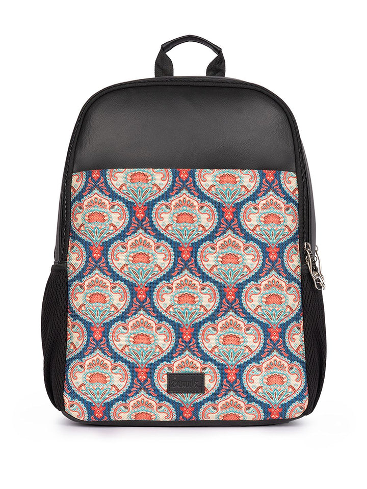 ZOUK Kovil Printed Water Resistance Backpack Up to 16 inch