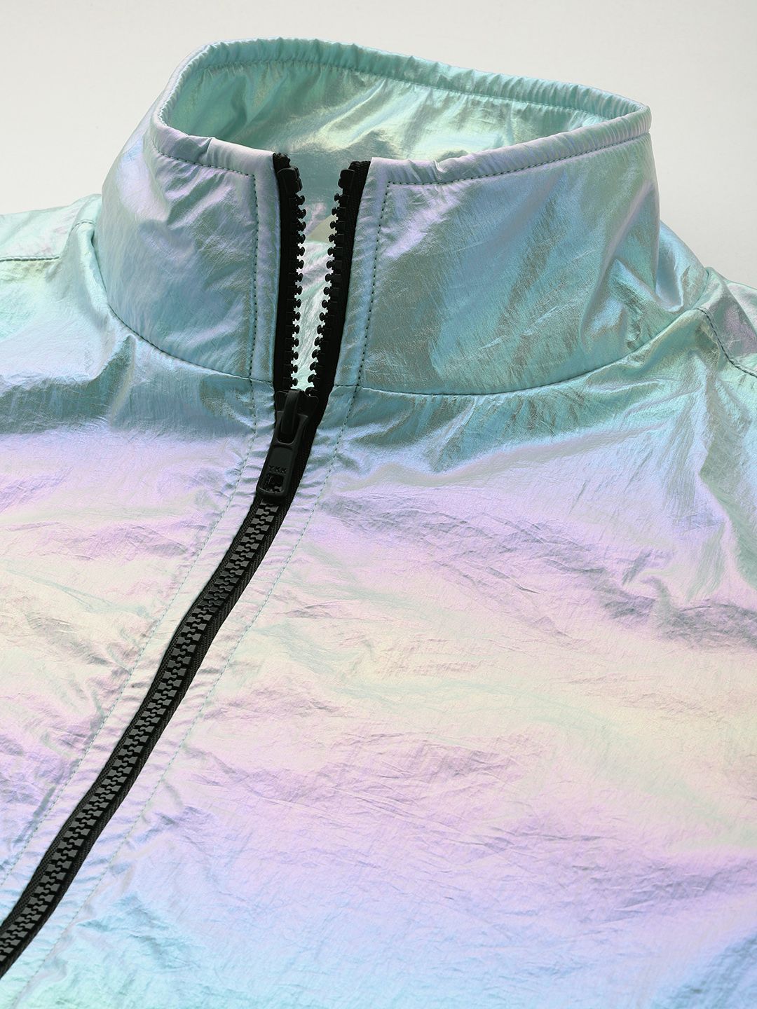 DressBerry Dual-Toned Shimmer Tailored Jacket