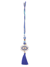 Set NVR 2 Batu &amp; Manik Tiruan Mata Jahat Biru Bhaiya Bhabhi Rakhi dengan Roli Chawal
