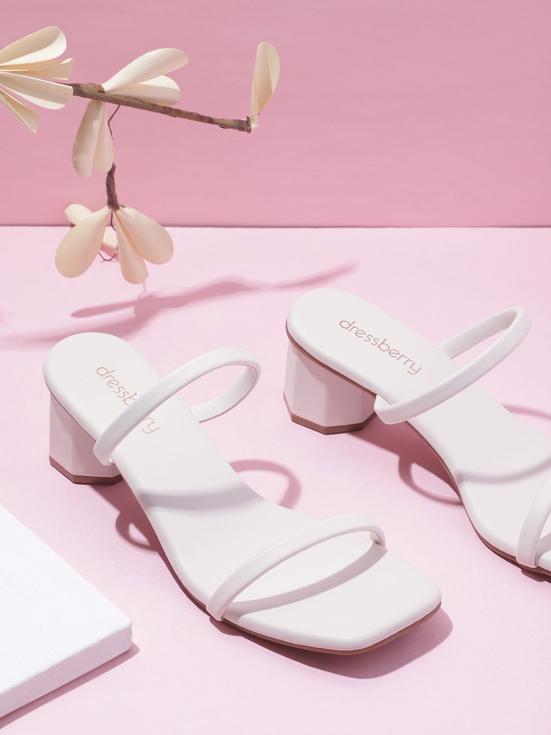 DressBerry Block Heel Sandals