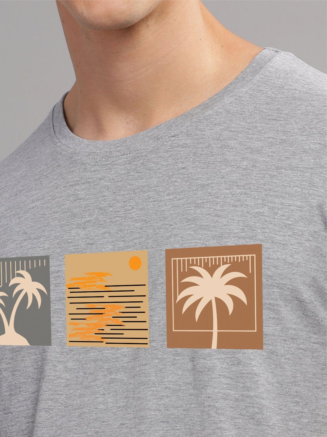 ADRO Men Printed T-shirt
