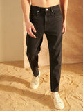 DENNISON Men Comfort Mom Fit Clean Look Cotton Jeans